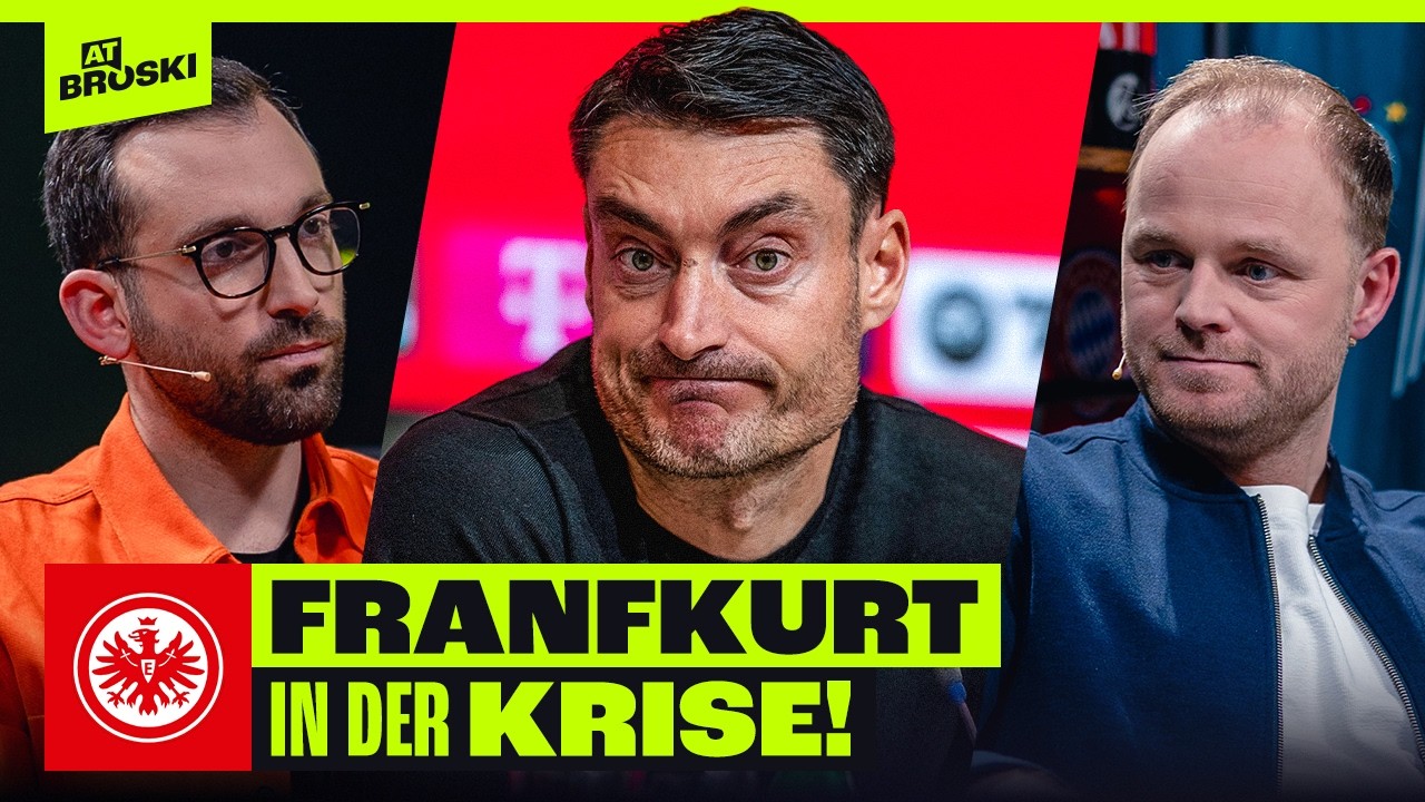 KRITIK an RIERA ⁉️ Eintracht Frankfurt Krise 😬 | At Broski - Die Sport Show