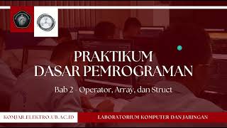 BAB 2 Operator Array dan Struct