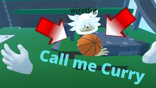 1v1 in Roblox VR Basketball