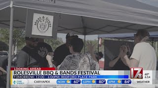 Rolesville BBQ & Bands Festival promises day of fun and flavor