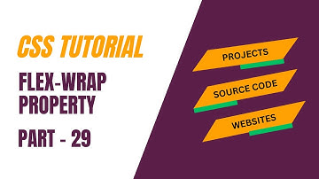 flex wrap property | css tutorial | display flex system | hindi part - 29