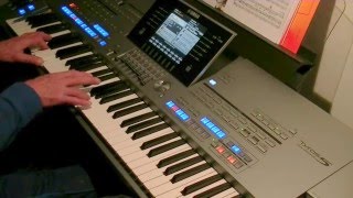 Video thumbnail of "Kris Kristofferson - Help me make it through the night (Keyboard Cover)"