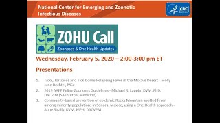 CDC ZOHU Call February 5, 2020 screenshot 5