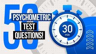 PSYCHOMETRIC TESTS | 50 Psychometric Test Practice Questions & Answers! (PASS with 100%!) screenshot 2