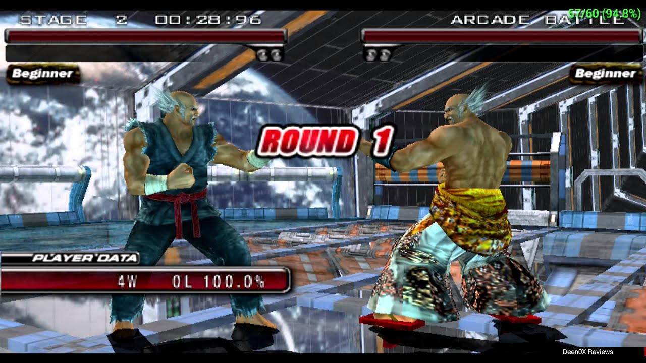 GPDG58 PPSSPP · Tekken Dark Resurrection (HDMI) YouTube