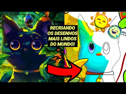 Eu Recriei o DESENHO MAIS LINDO DO MUNDO! - YouTube
