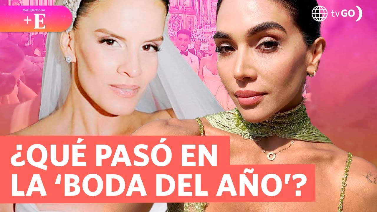 Incidencias de la boda de Alejandra Baigorria y Said Palao | Más Espectáculos (HOY)