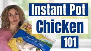How to cook frozen chicken in the Instant Pot--Instant Pot Tips