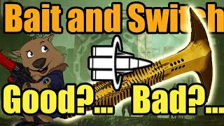 Bait and Switch new weapon perk from Vow of the Disciple raid - Destiny 2