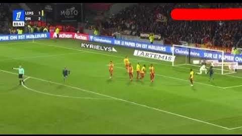 RC LENS 1-3 OM Coup franc de hojberg