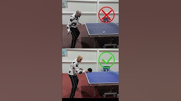 Forehand Counter hit with Short Pips 🏓⚠