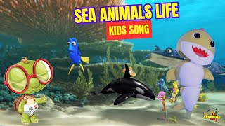 Save Marine Life - Learn About Sea Animals | Marine Animals Kids Song