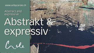 Mixed Media Einfache Maltechnik Mit Power Auch Für Anfänger Simple Technique With Power