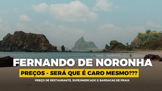 FERNANDO DE NORONHA - será que é caro? Saiba preços de tudo - cardápio, supermercado e barraca praia