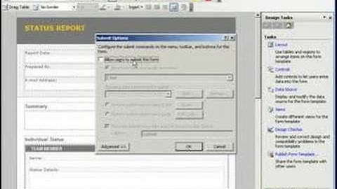 Setting up an InfoPath Form & applying it to a Form Library