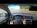 2012 VOLVO S60 (2.5T) - POV Test Drive, acceleration 0-100