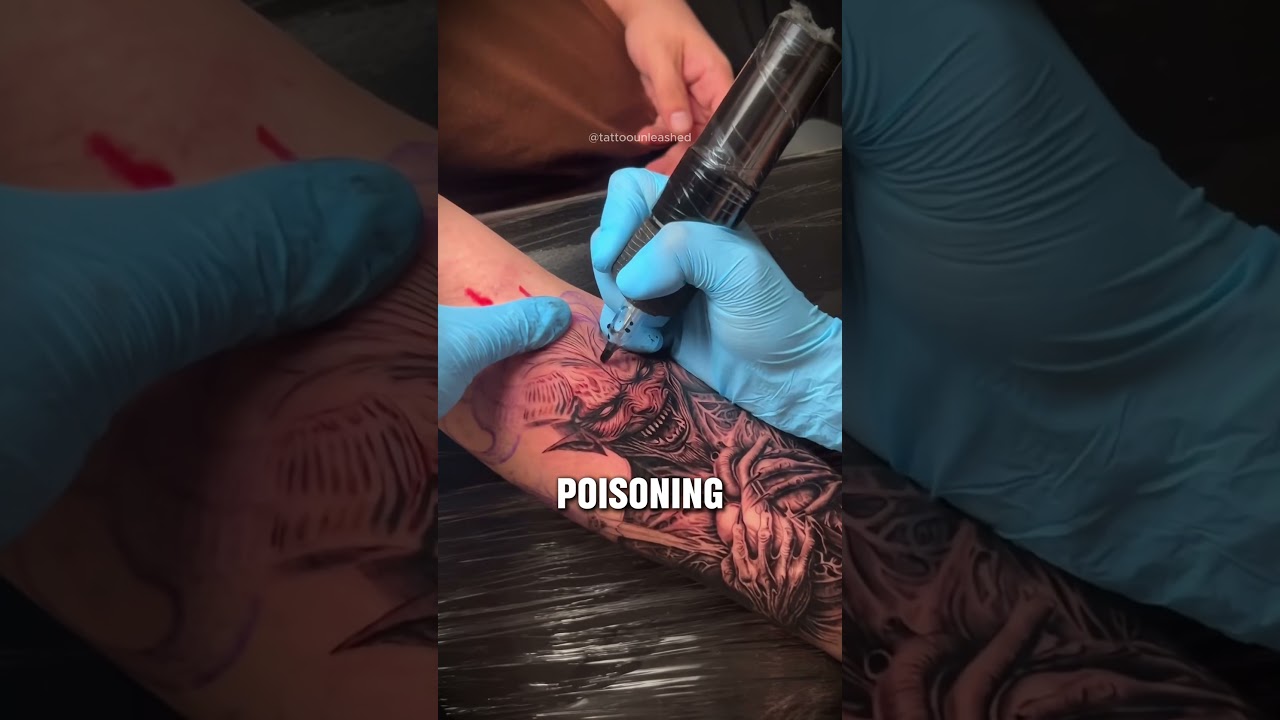 Can you get ink poisoning from tattoos