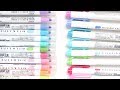 Zebra Mildliner vs Notebook Therapy Milkliner ~ Marker / Highlighter Comparison