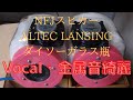 ダイソーガラス瓶　NFJ ALTEC LANGINGスピーカー　知っている人は知っている　ダイソームユニットより高音でています。ＶＯＣＡＬ金属音綺麗です。