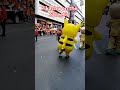 Pikachu at the street entertainment pikachu