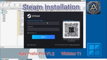 Steam Installation in Winlator 11 | Ajay Prefix Pro v1.2