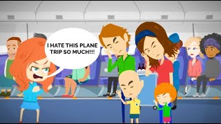 Rosie Misbehaves on a Plane Trip to India/Grounded (PART 1)