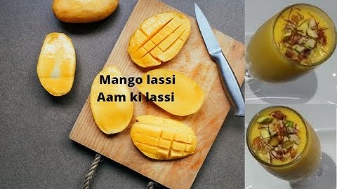 How To Make Mango Lassi |Restaurant Style Mango Lassi(Mango Yogurt Smoothie) |BY RF DELICIOUS FOODS