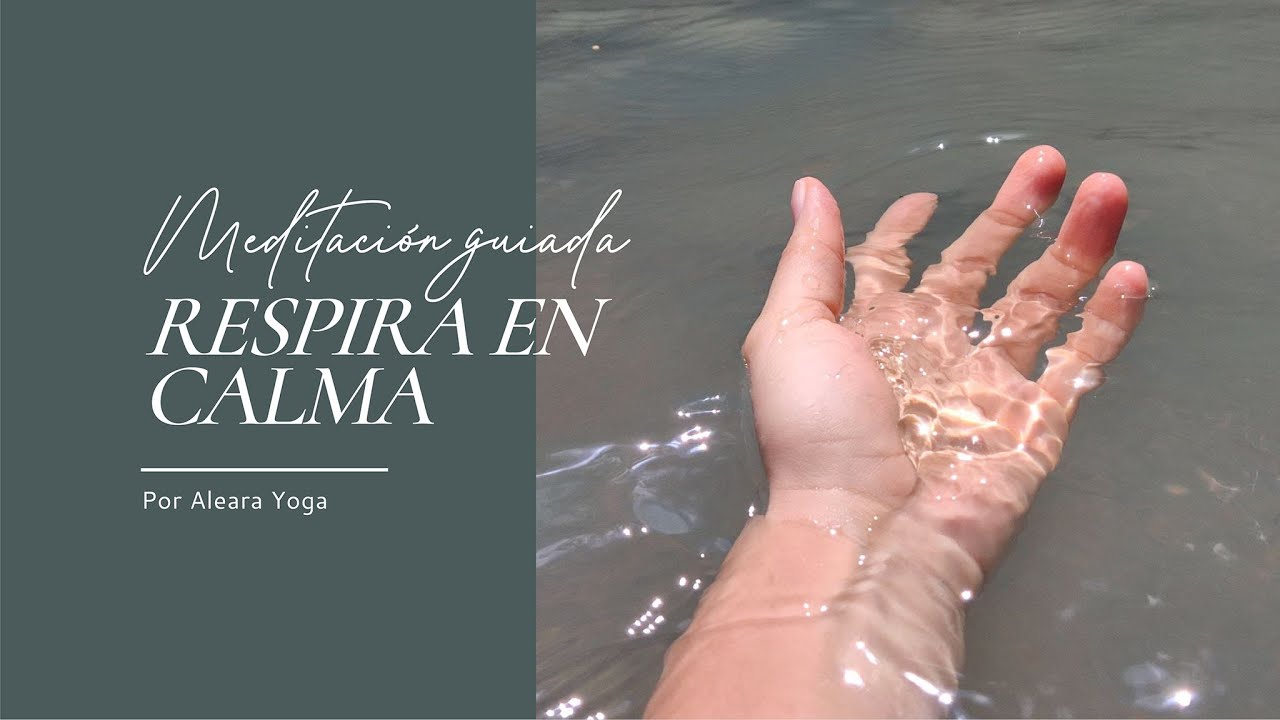 Meditación Guiada 5 Minutos para RESPIRAR EN CALMA 🎧 - YouTube