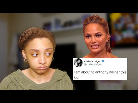 CHRISSY TEIGEN IS A WEIRDO