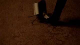 1 motor 4 legged obstacle avoiding beam bot.