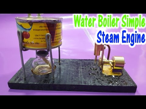 How To Make A Boiler Simple To Use Steam Engine