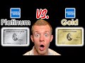 AMEX GOLD VS. PLATINUM (Amex Platinum Card Benefits | Amex Gold Card Review)