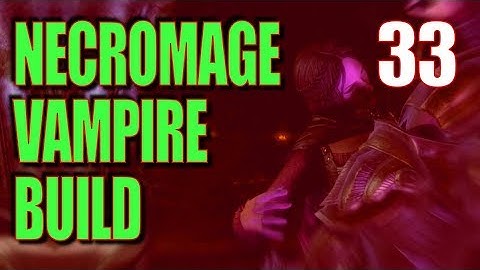 Skyrim Necromage Vampire Build Walkthrough Part 33: Kolskeggr Mine (50+ Gold Ore!)