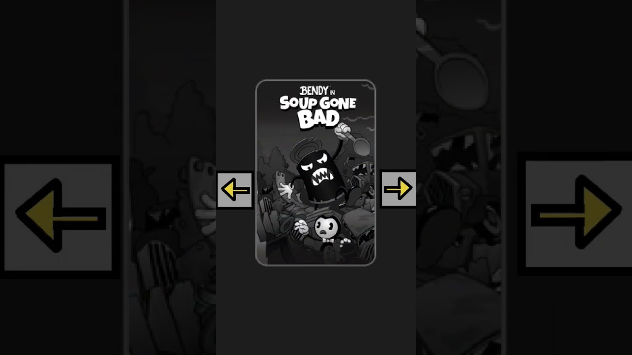 bendy in nightmare run menu test