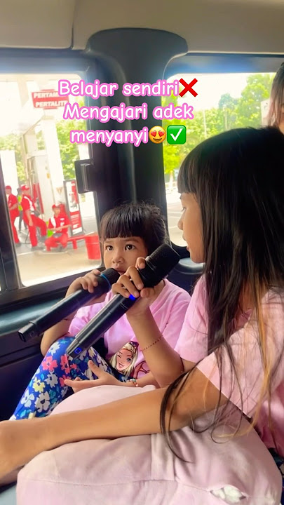 DISTA MENGAJARI DOMINIQUE MENYANYI😍😍GIMANA MENURUT KALIAN?😍#viralvideos #trending #shortviral