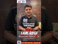 Law dose revision shorts 31 by cs nitesh kr jaiswal sir cs csexecutive csprofessional revision