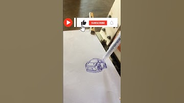 #cnc #cncmachine #lamborghini CNC plotter/drawing Lamborghini on CNC #cncplant