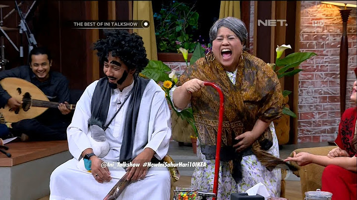 The Best of Ini Talkshow - Wan Qodir Pusing, Nunung Ngakak Sampai Sakit Perut