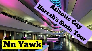 🟡 Atlantic City | Harrah's Hotel & Casino. Room Tour Atrium Tower King Suite. Nice, But Worth It?