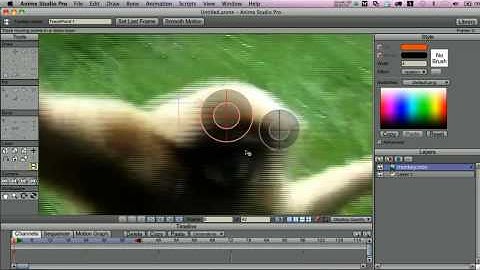 Key Anime Studio Pro 7 Feature: Motion Tracking