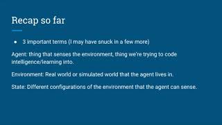 Defining Some Terms|Artificial Intelligence Reinforcement Learning in Python|PART 7