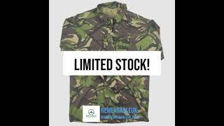 british military woodland dpm combat jacket lightweight surplus size uk 170 88 V4