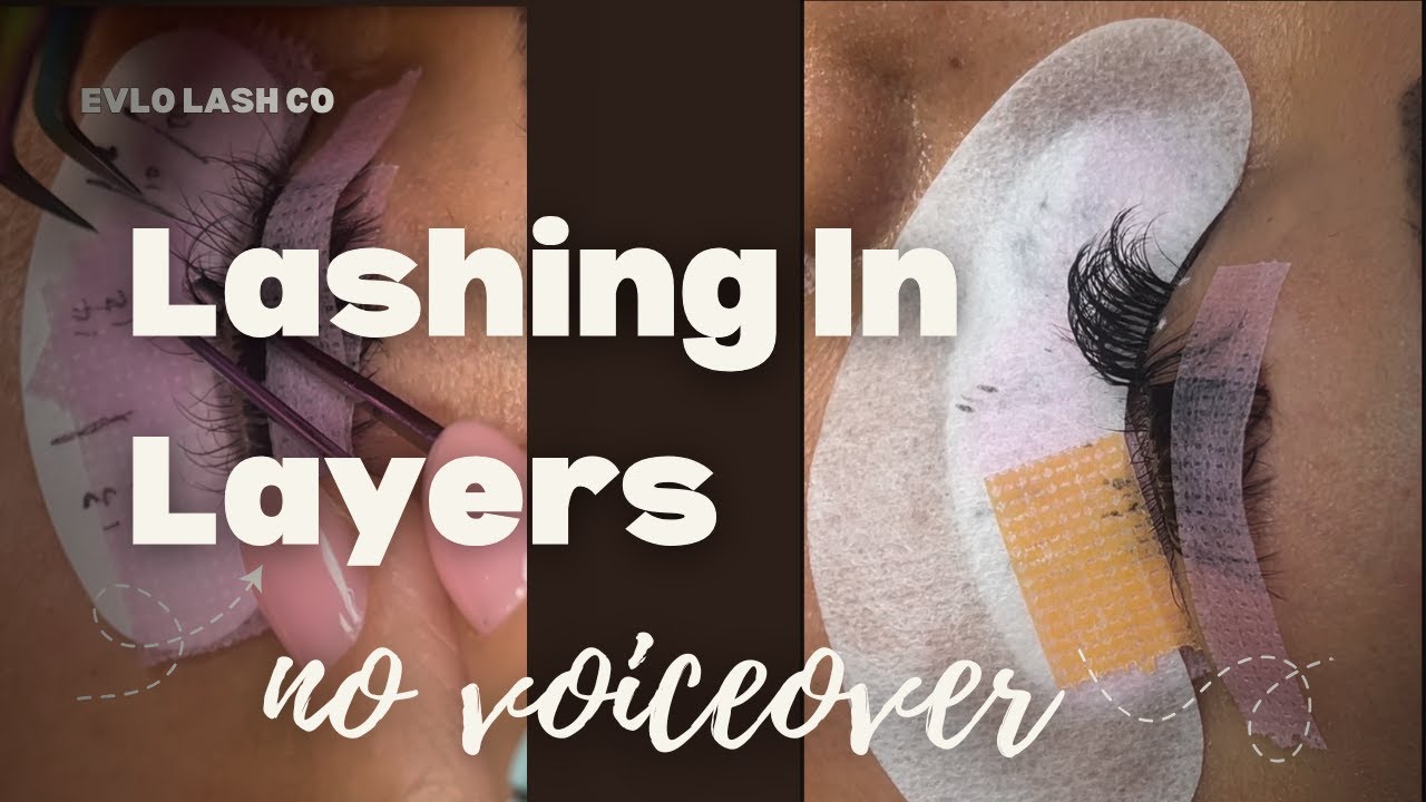 Lashing in Layers, no voiceover, lashing beginning to end