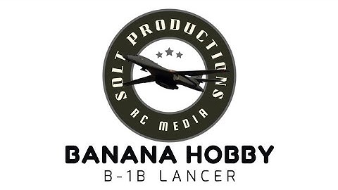 Banana Hobby/XFly B-1B Lancer wings swept flight with Rc geek CenterBurners installed.