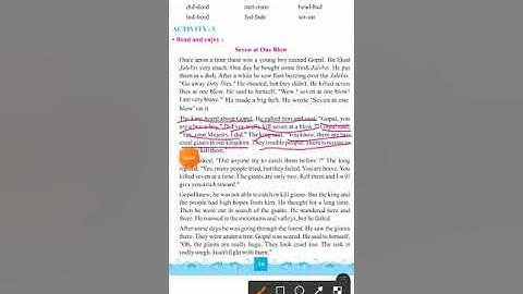 #studying   STD 7 SEM 1 UNIT 2 ACTIVITY 3 STORY "SEVEN AT ONE BLOW"  WITH GUJARATI EXPLANATION.