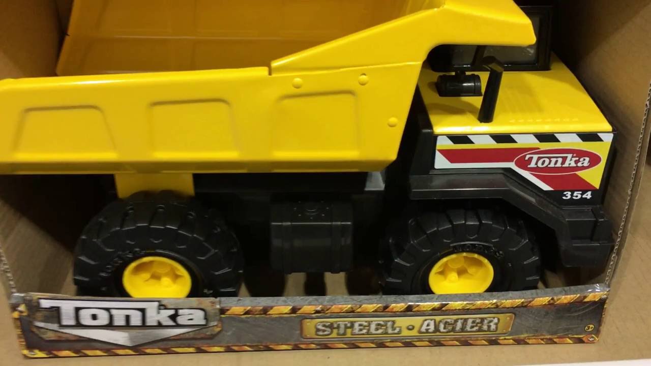 おもちゃ】鉄の大型ダンプカー Tonka STEEL・AGIER - YouTube