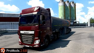 Euro Truck Simulator 2|DAF Trucks Carries LPG Spain-Germany|Promods-Ets2 1.49