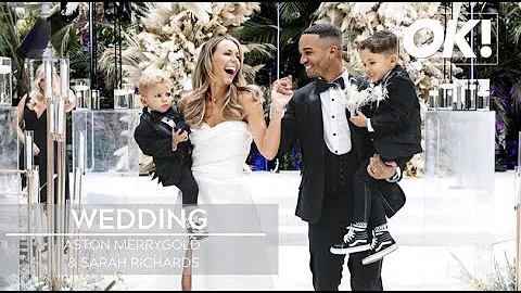 Inside Aston Merrygold and Sarah Richards' stunning wedding ceremony with OK! Magazine