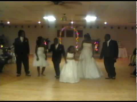 Patrick and Tokewia Broussard wedding dance