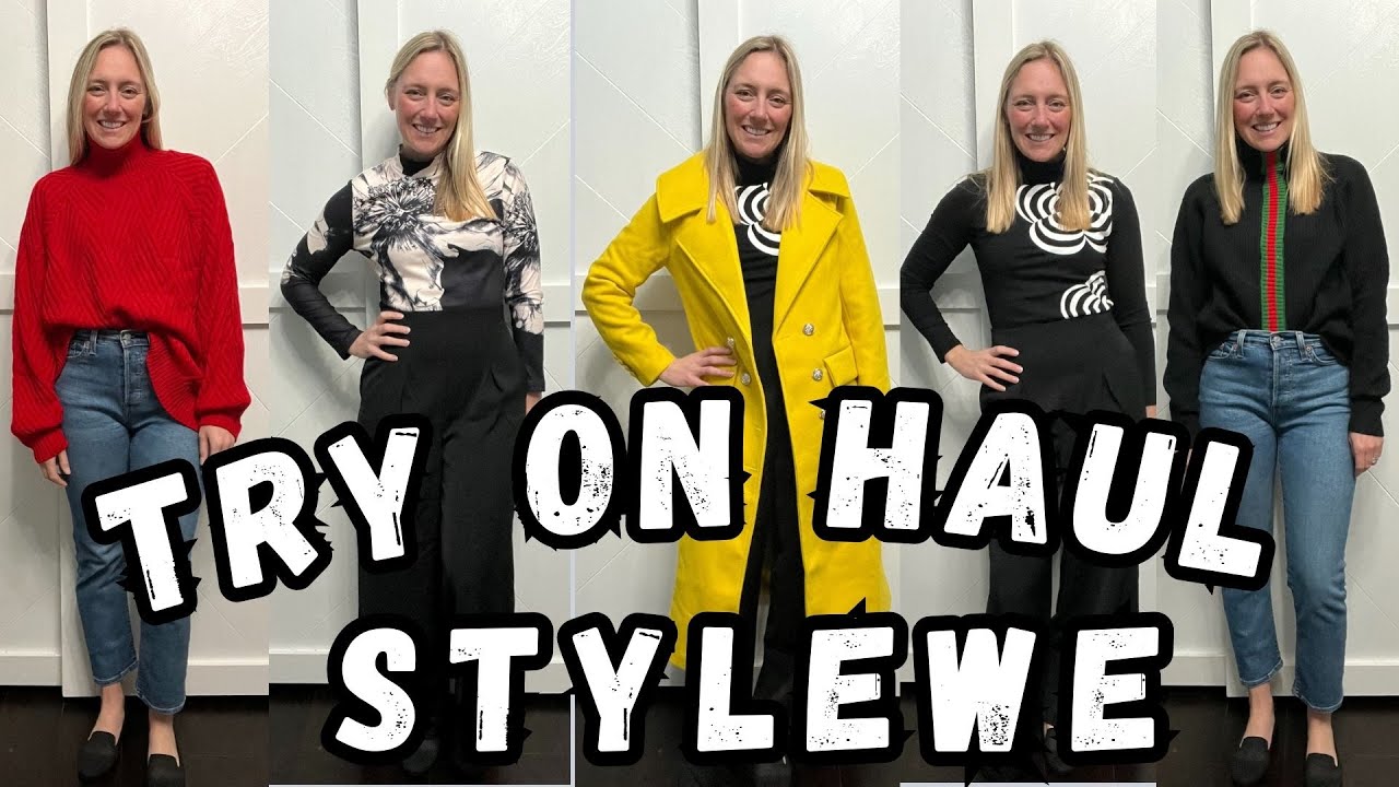 Stylewe Try On Haul Winter 2024 #stylewe #stylewegal 